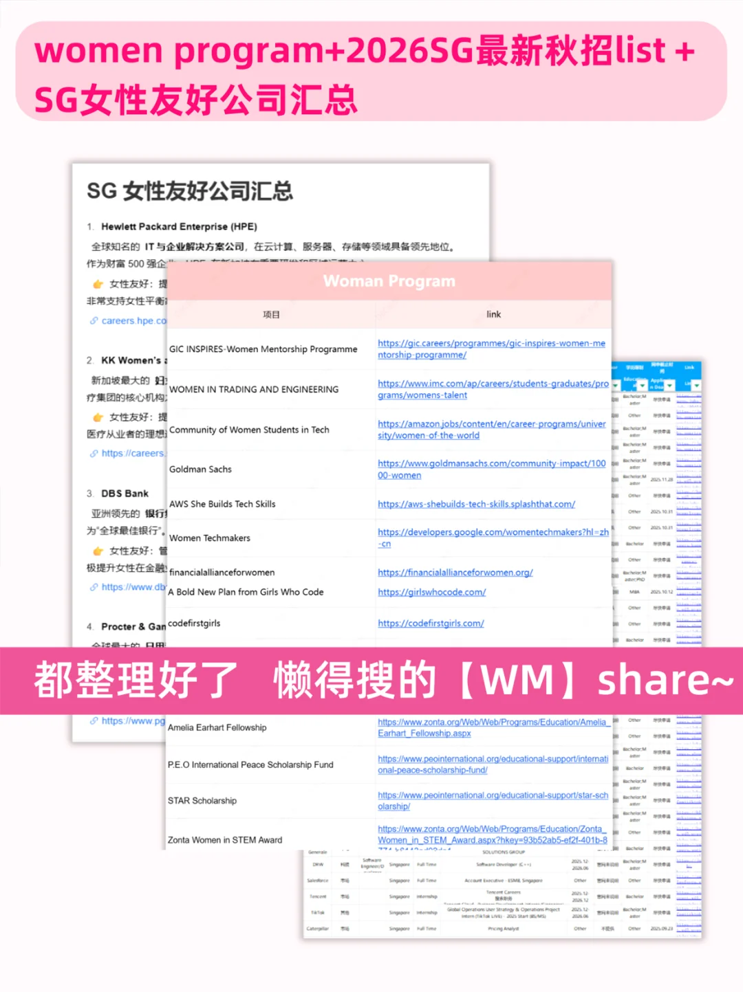 诡秘，这是你要的SG无经验women program！