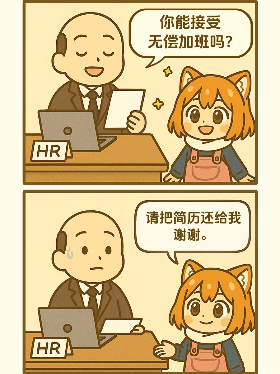 救命呀！真是奇葩😨面试的一天
