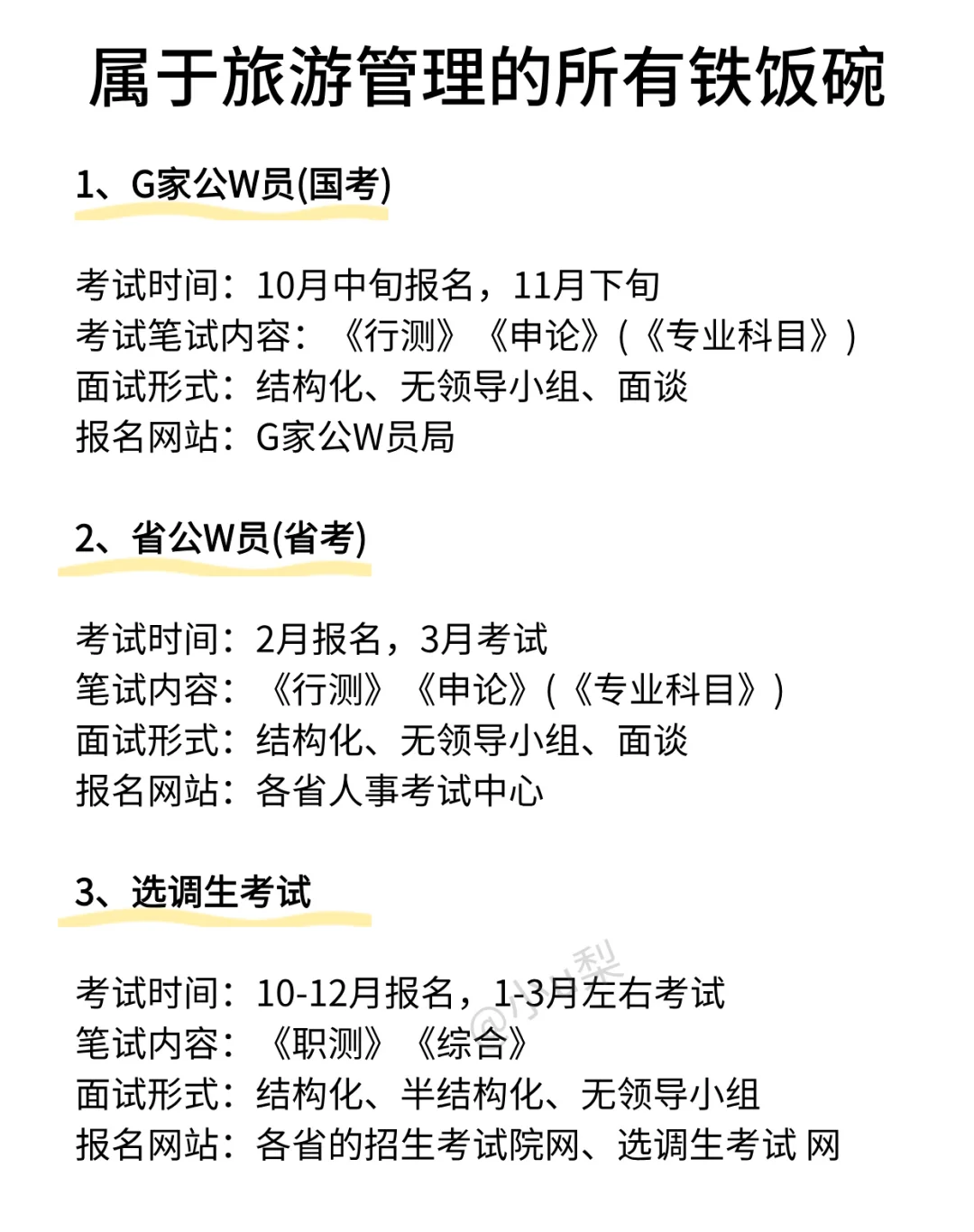 旅游管理专业考公的都是人才啊！