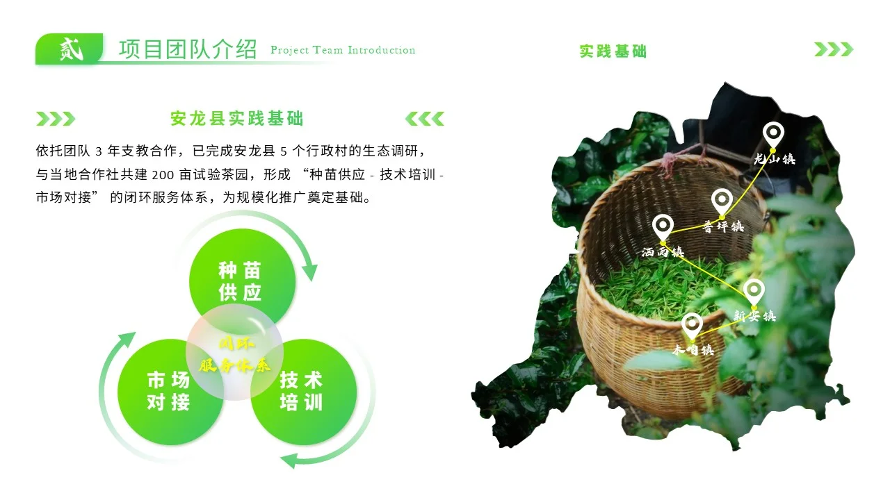 绿色乡村振兴生态茶园PPT