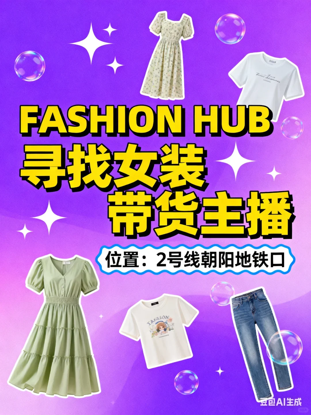 主播看过来！女装带货招聘