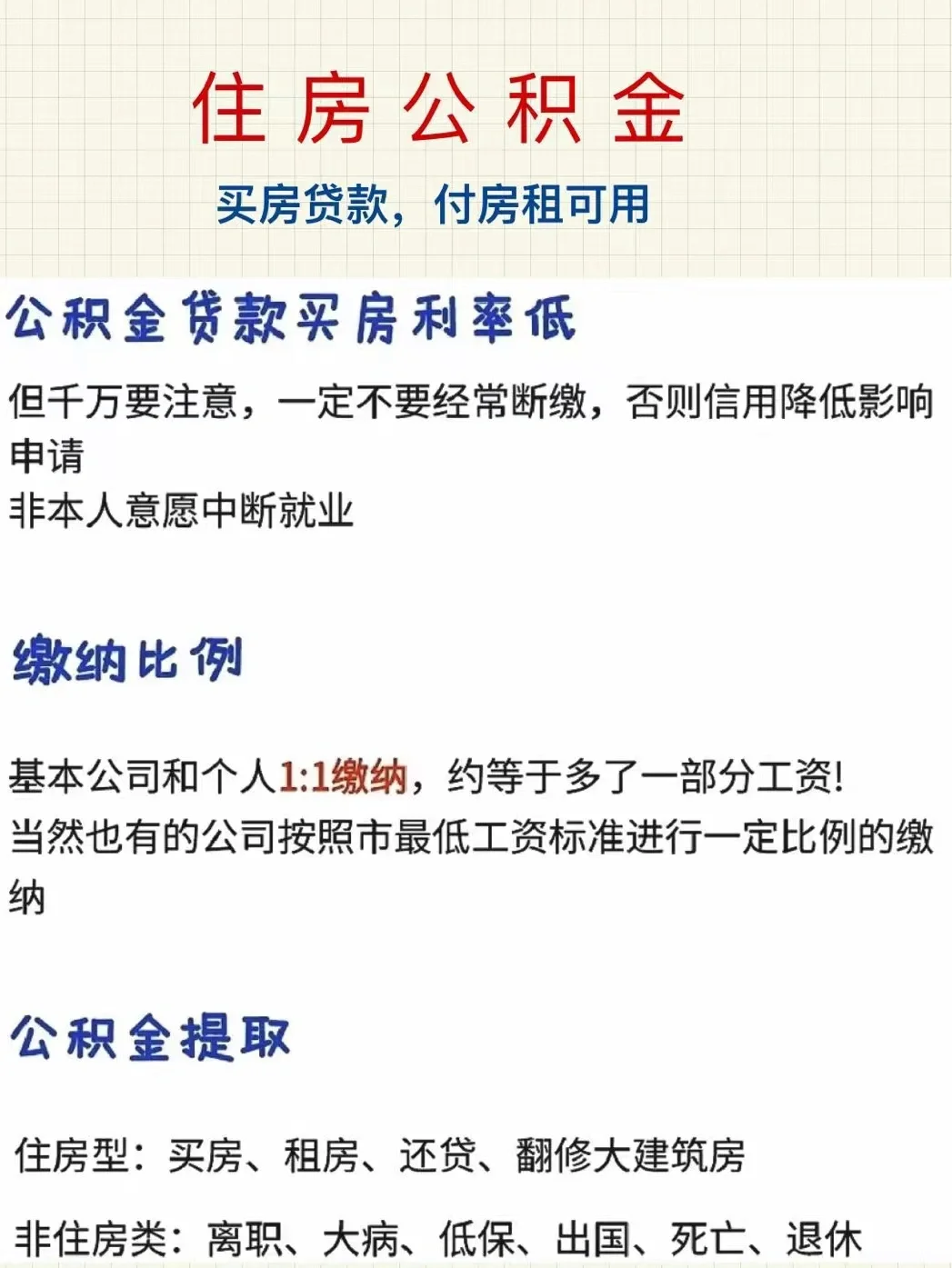 🔥五险一金常识