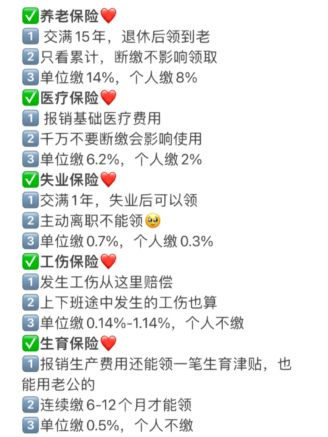 🆘终于有人把五险一金说清楚了‼️