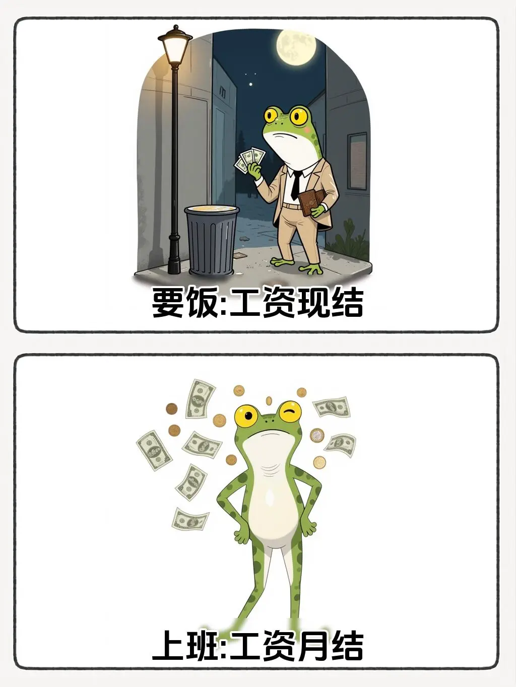 职场人的一天：上班和要饭最大的区别