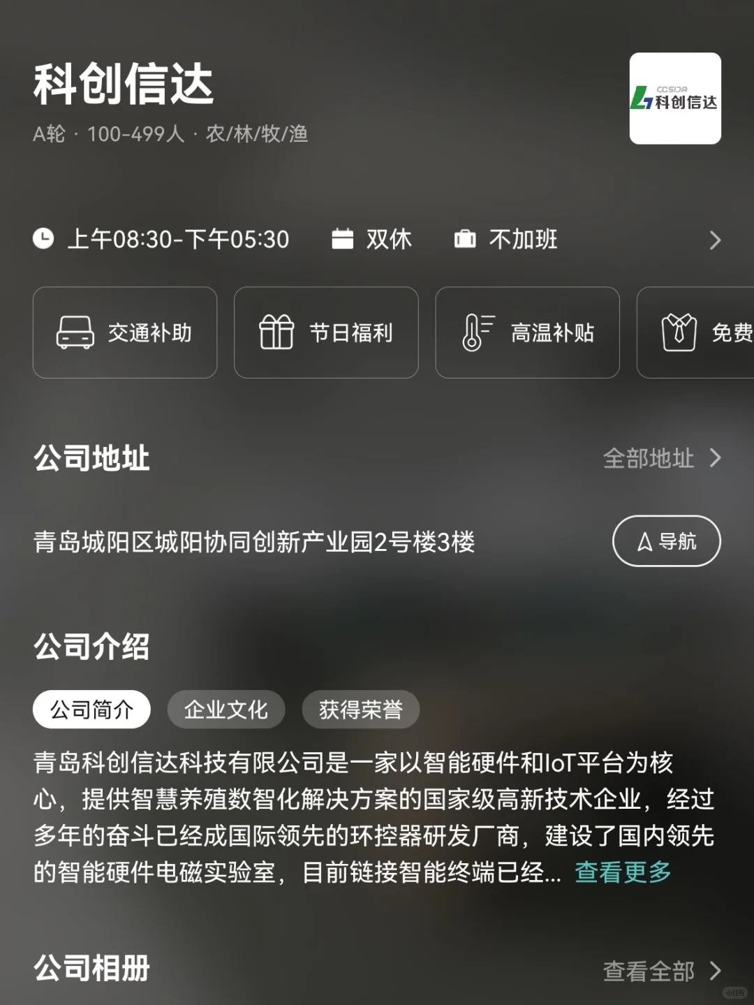 青岛小众冷门双休公司