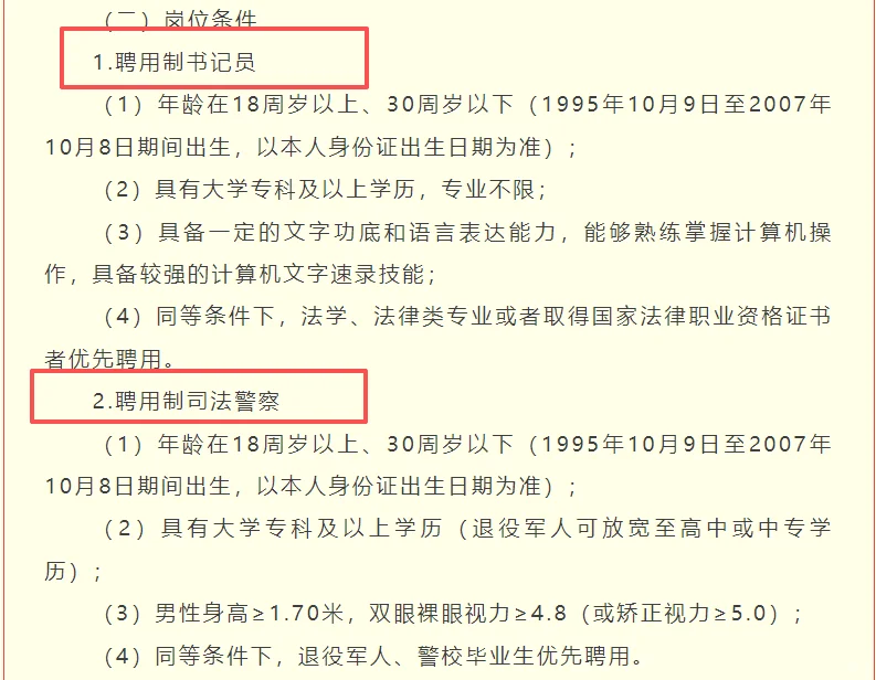 昌乐县人民法院招录聘用制人员公告！