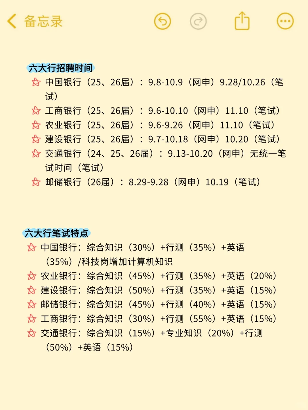 感觉8月末备考银行学不完的可以参考我