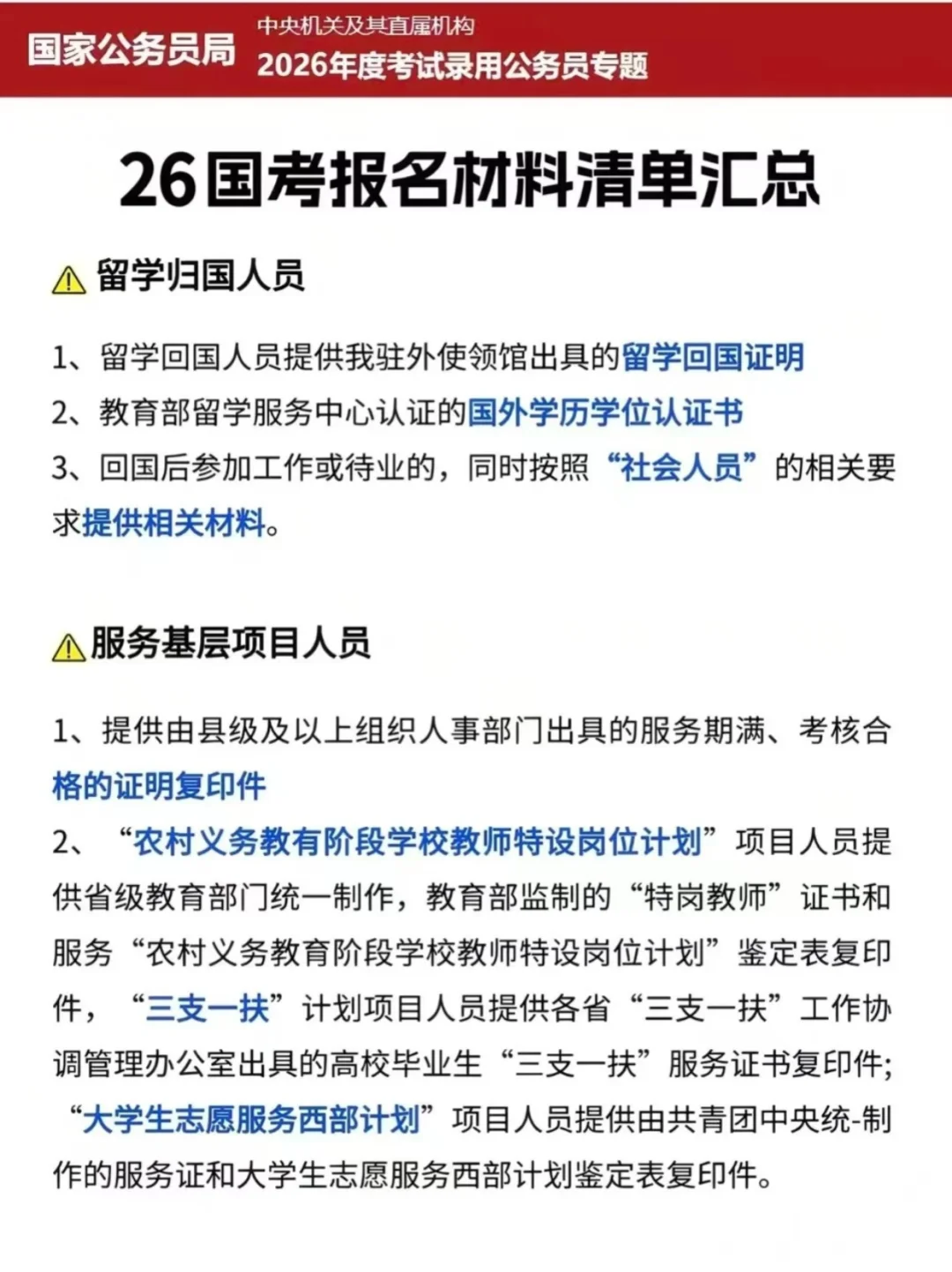什么？10月15号国考报名你不会还没有准备吧