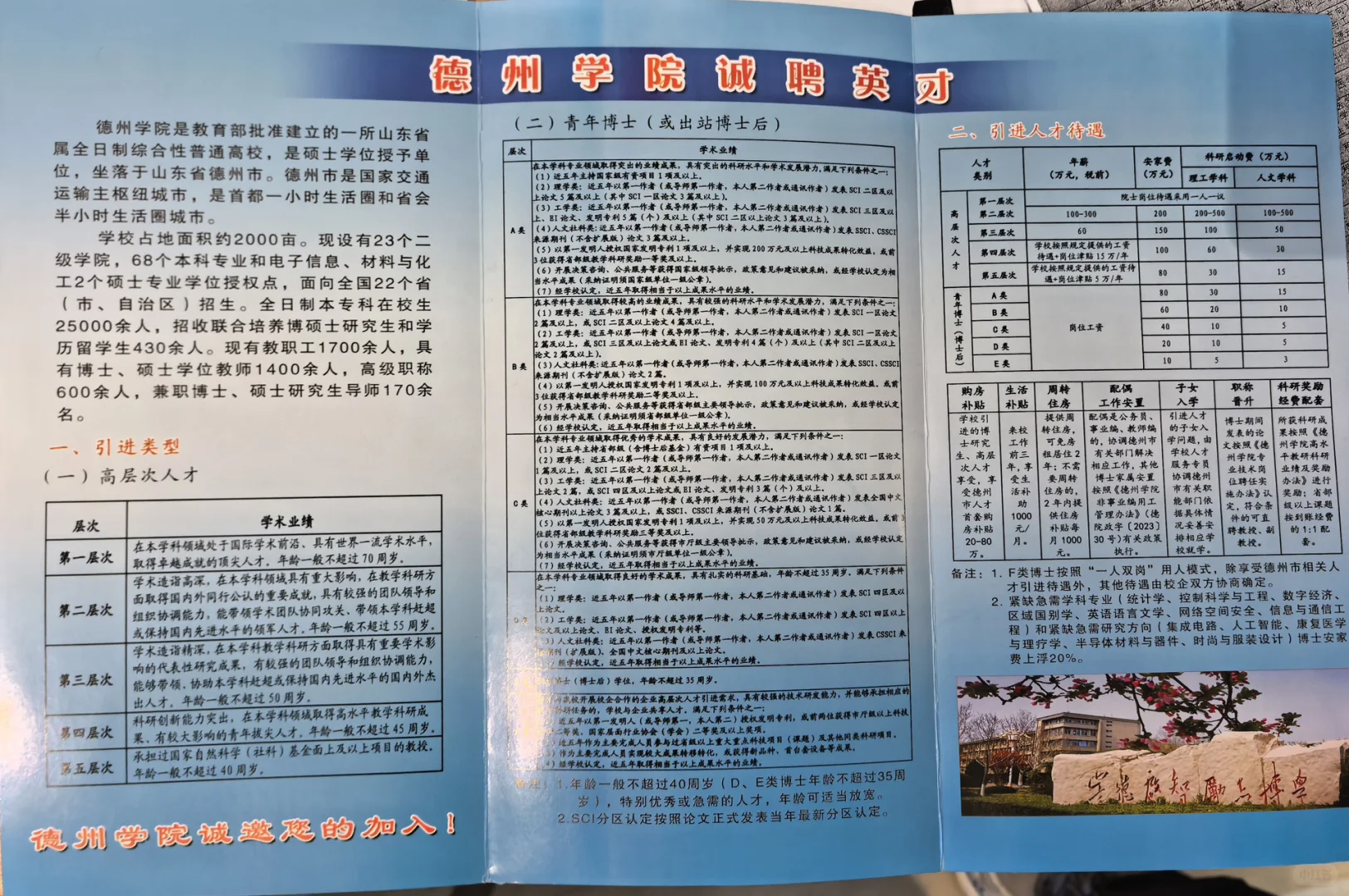 博士求职记2～德州学院