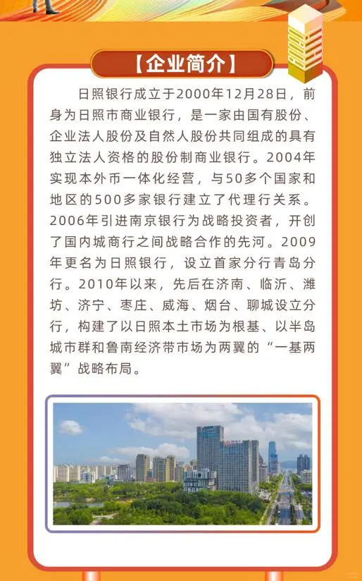 日照银行2025年社会招聘正式启动