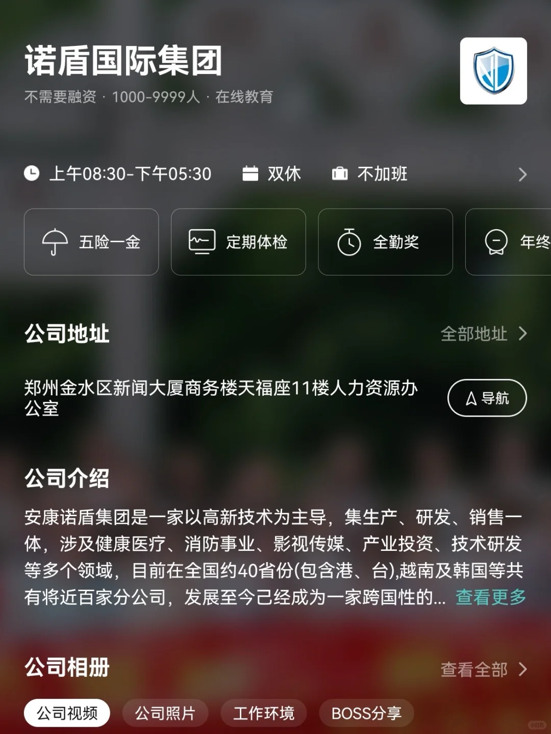 郑州双休小众冷门公司
