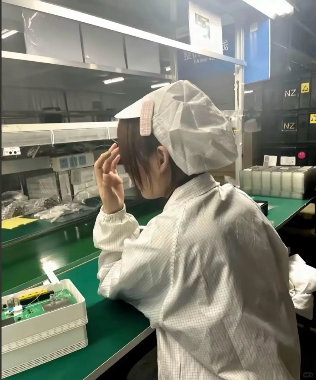为了挣零花钱在东莞做临时工！！