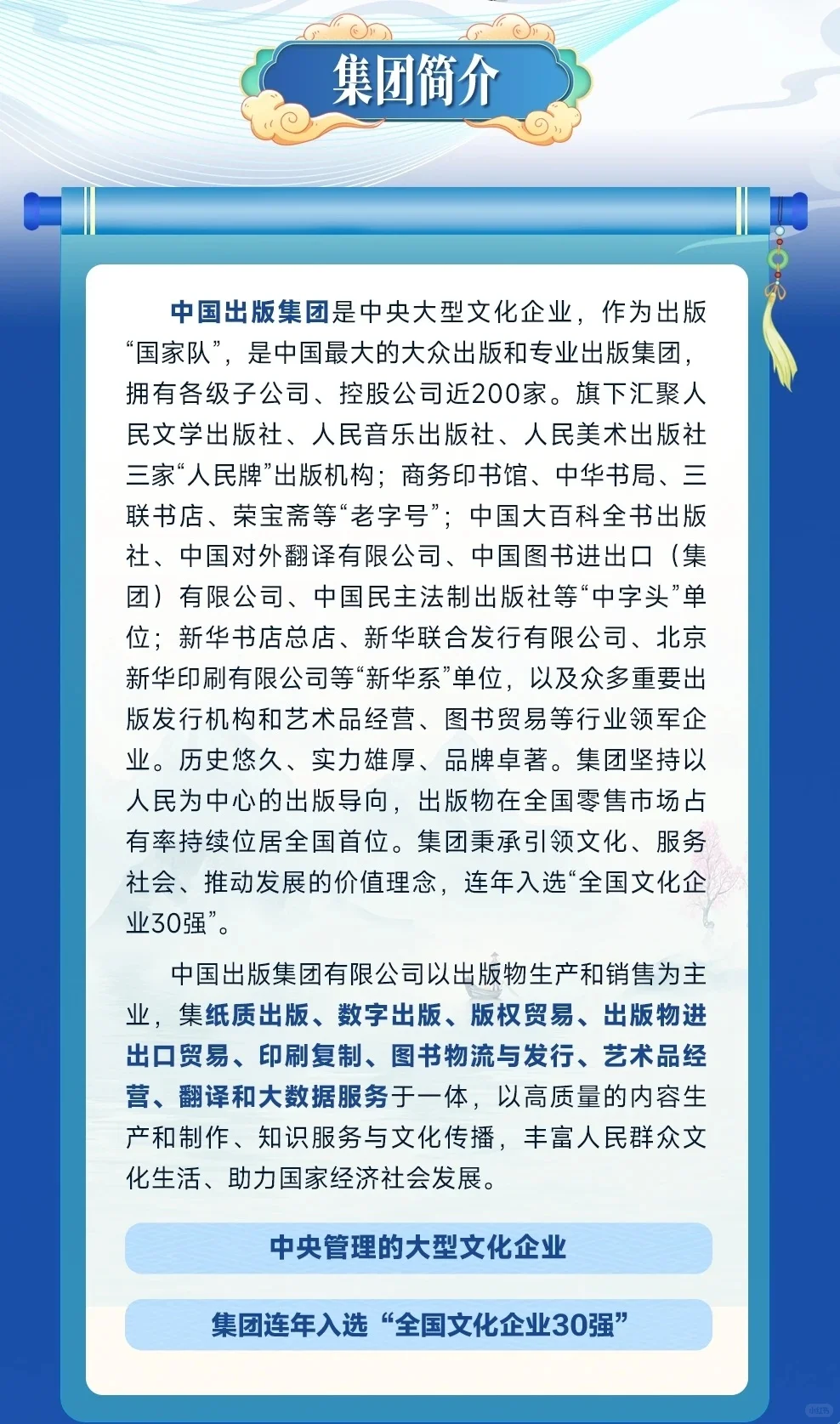 中国出版集团2026届校园招聘