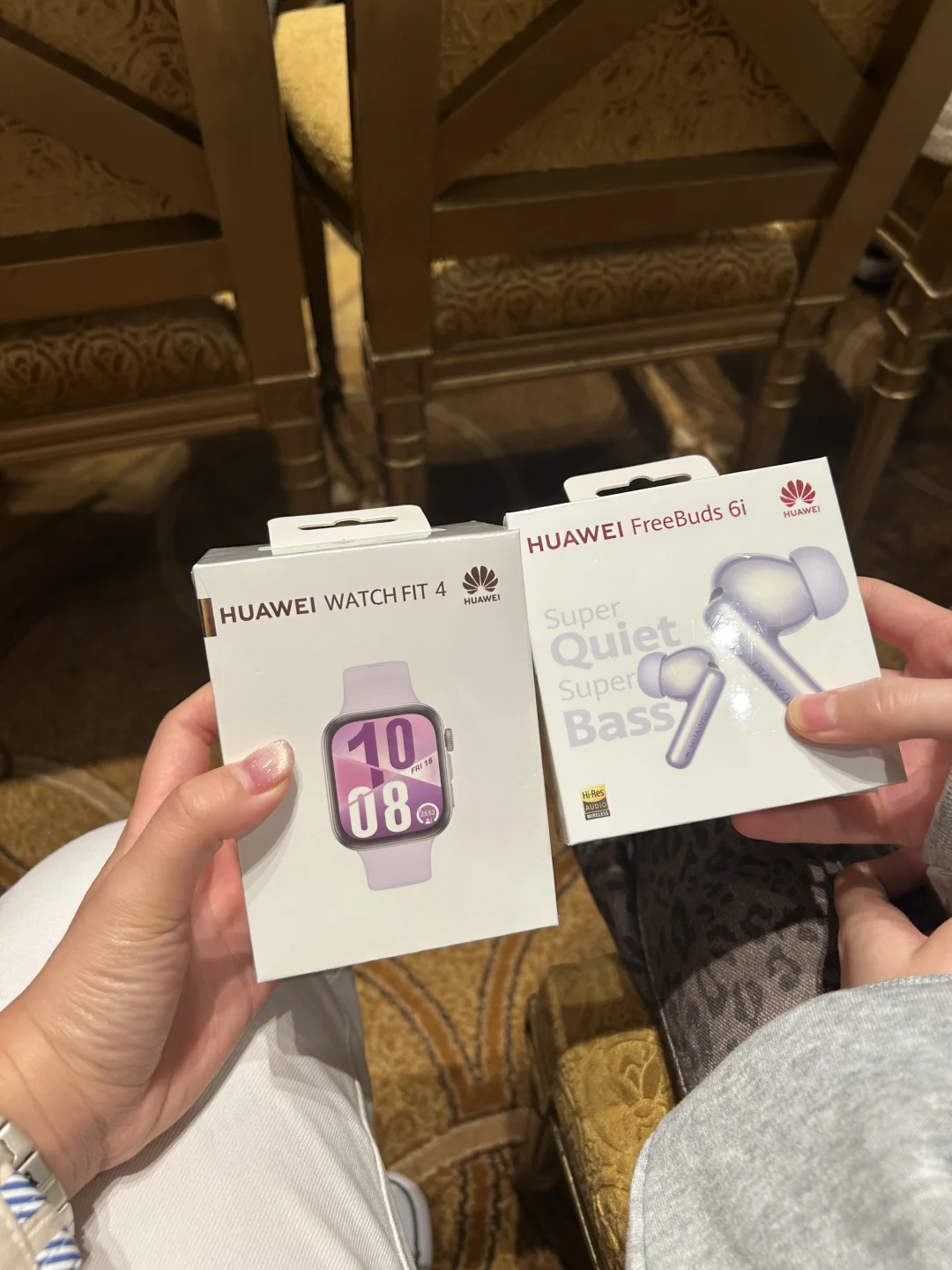 参与华为招聘会获大奖🥳