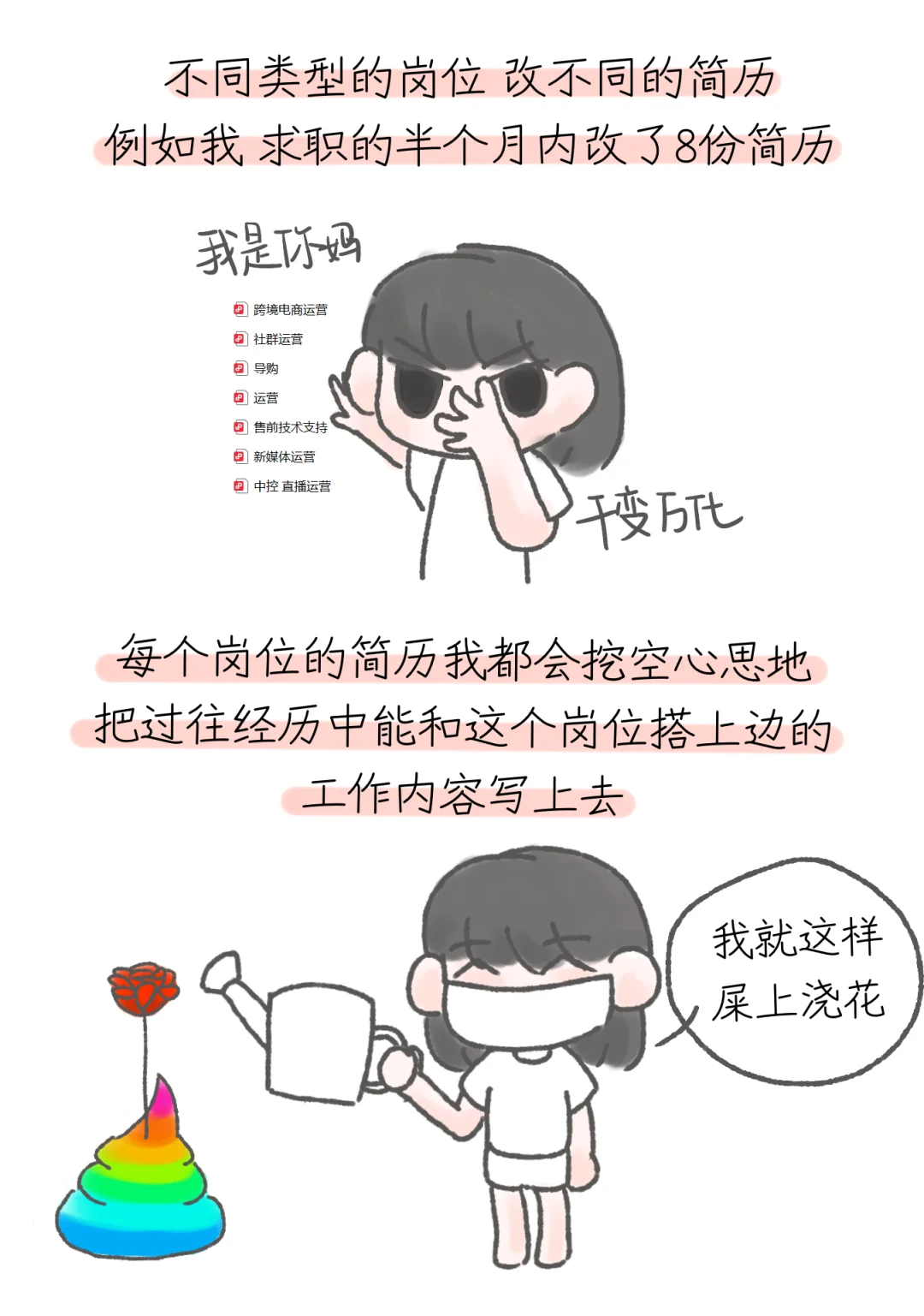 三无应届生0经验转行如何写简历准备面试