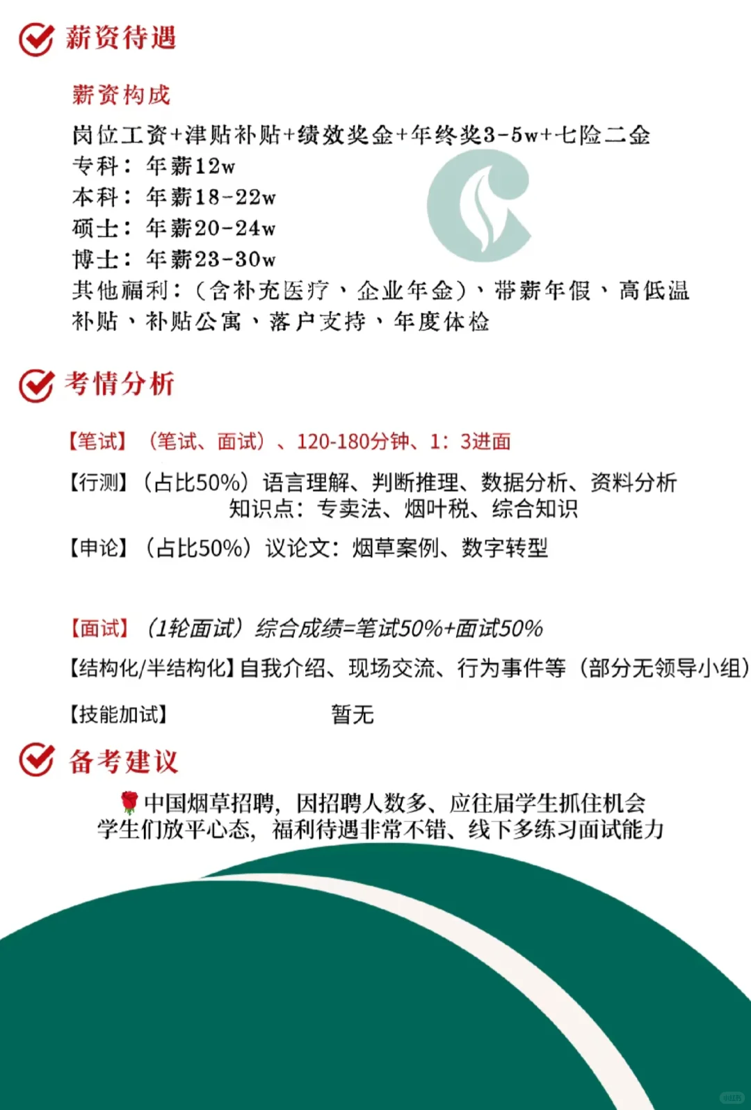 烟草早知道！2026届烟草校园招聘信息公告