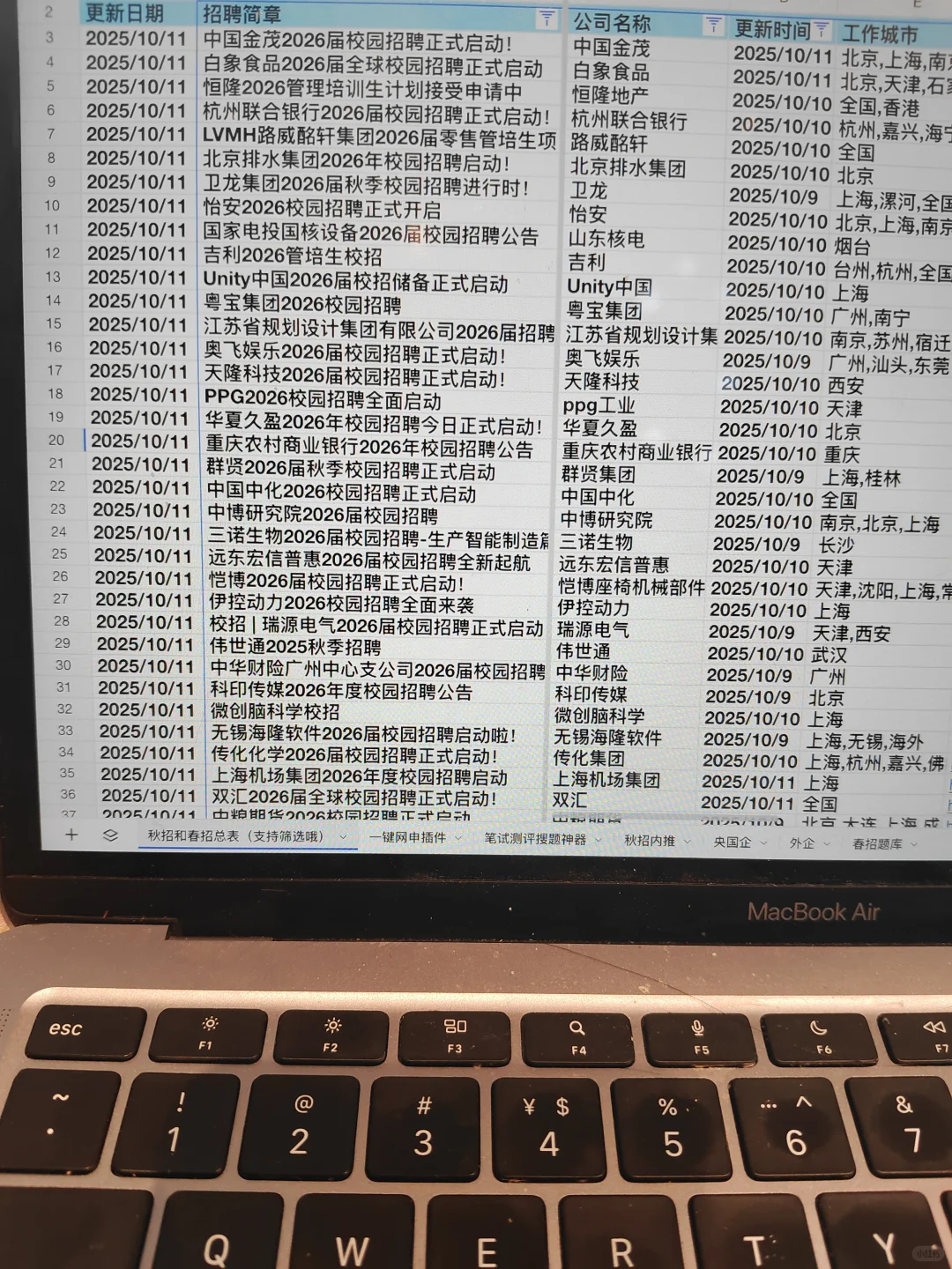 零offer的应届生可以优先投免笔试的秋招