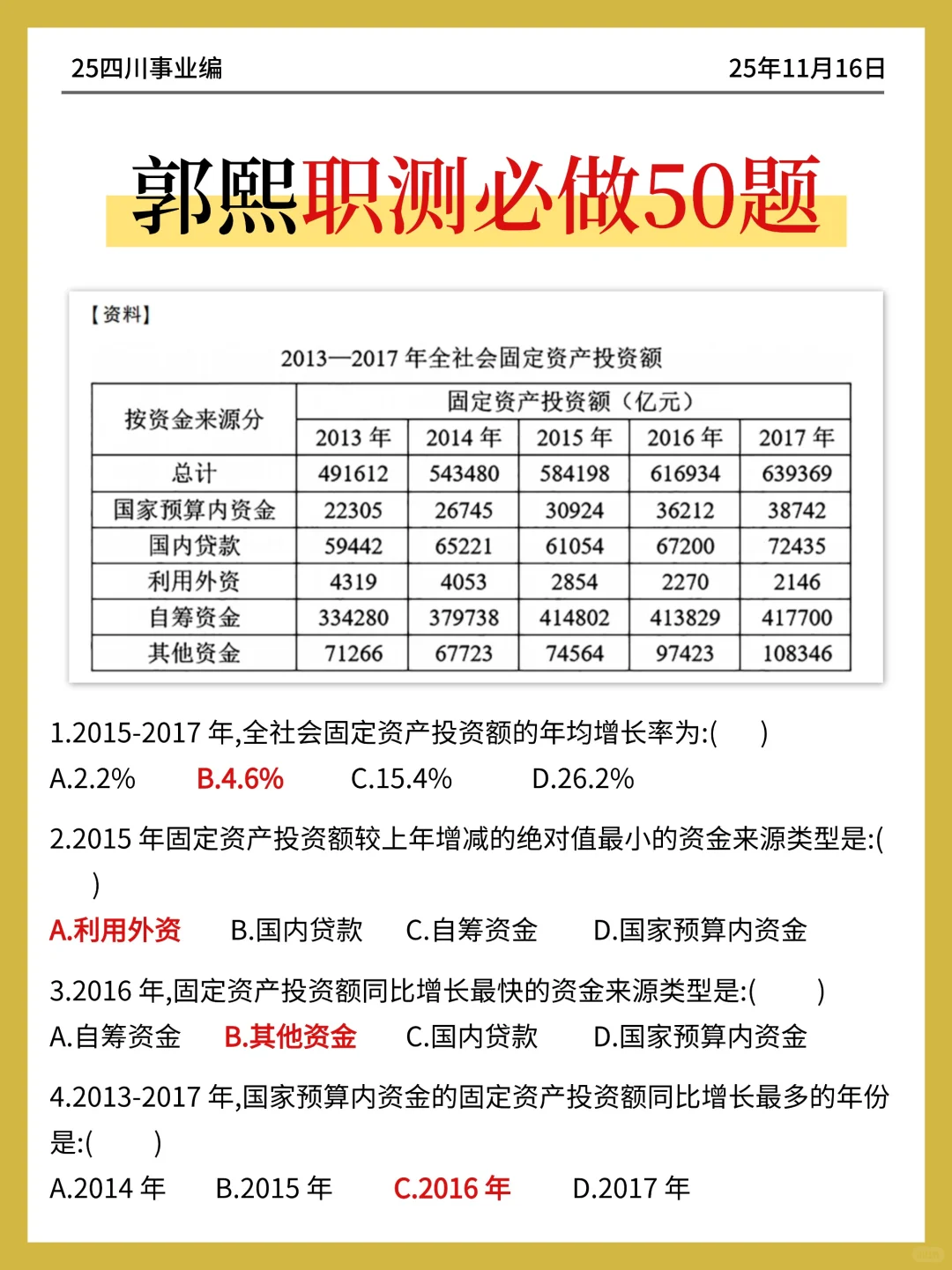给大家普及一下，四川事业编一次过的强度