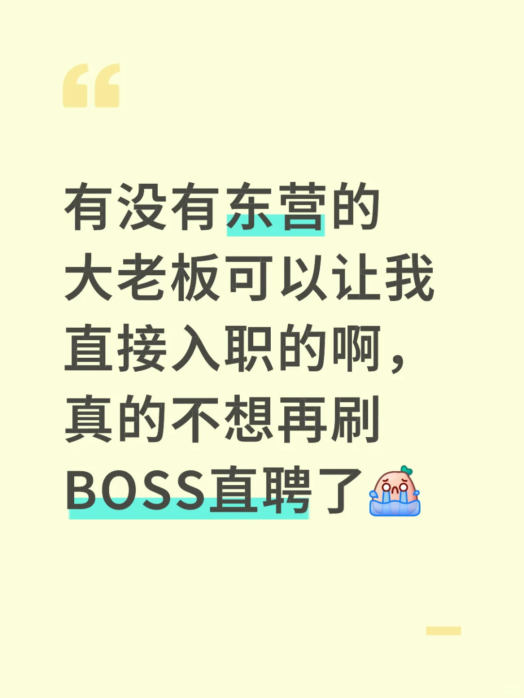 boss直聘刷干了都