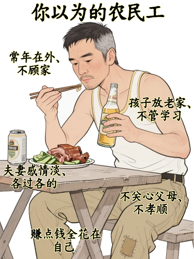 你以为的农民工vs实际上的农民工