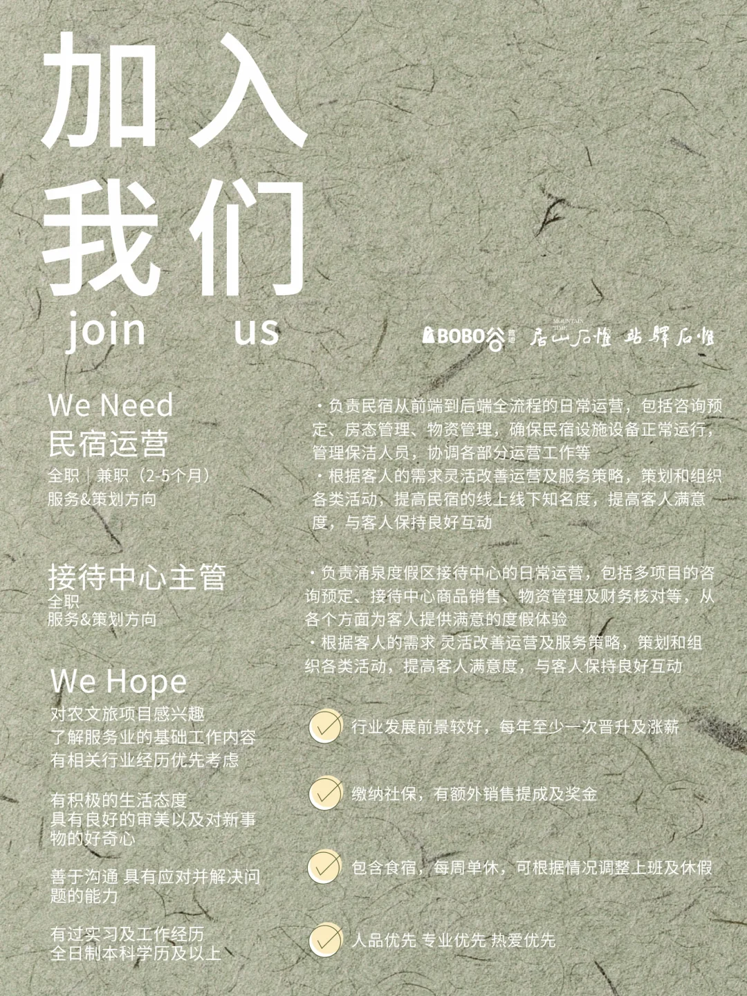 招聘来了｜这座山的创作者 我们只向前看