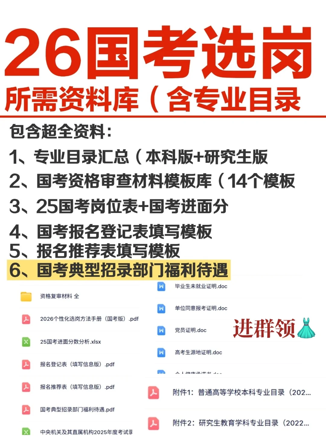 26国考报名材料，速看准备！