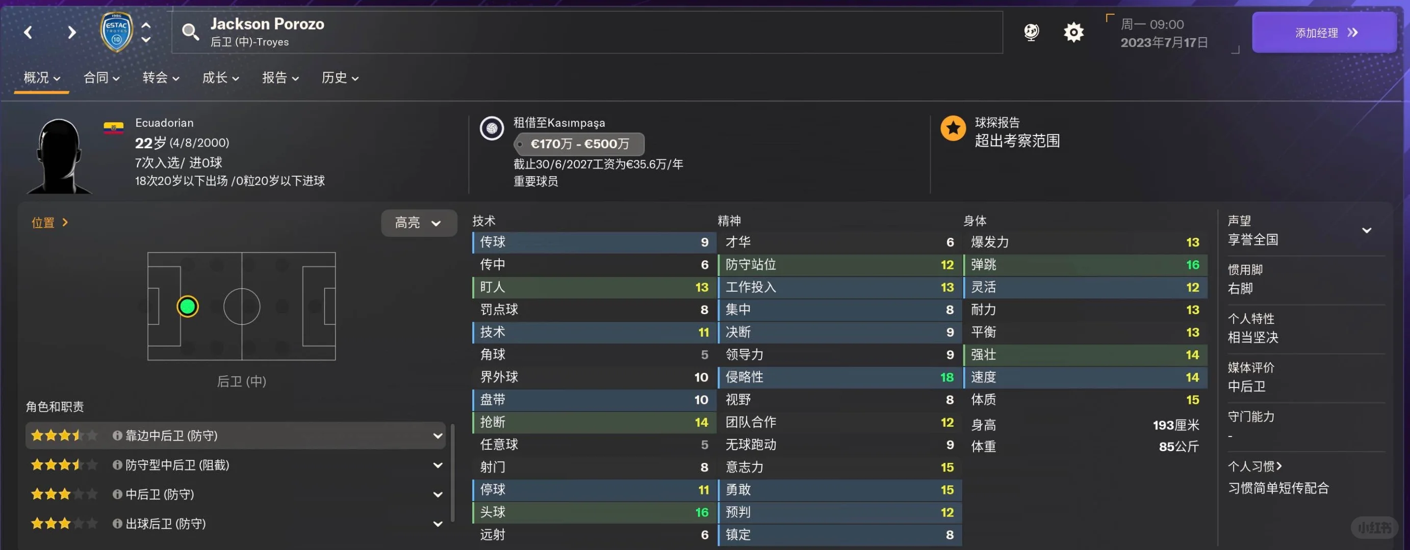 FM24:超强人才储备，法乙神队特鲁瓦