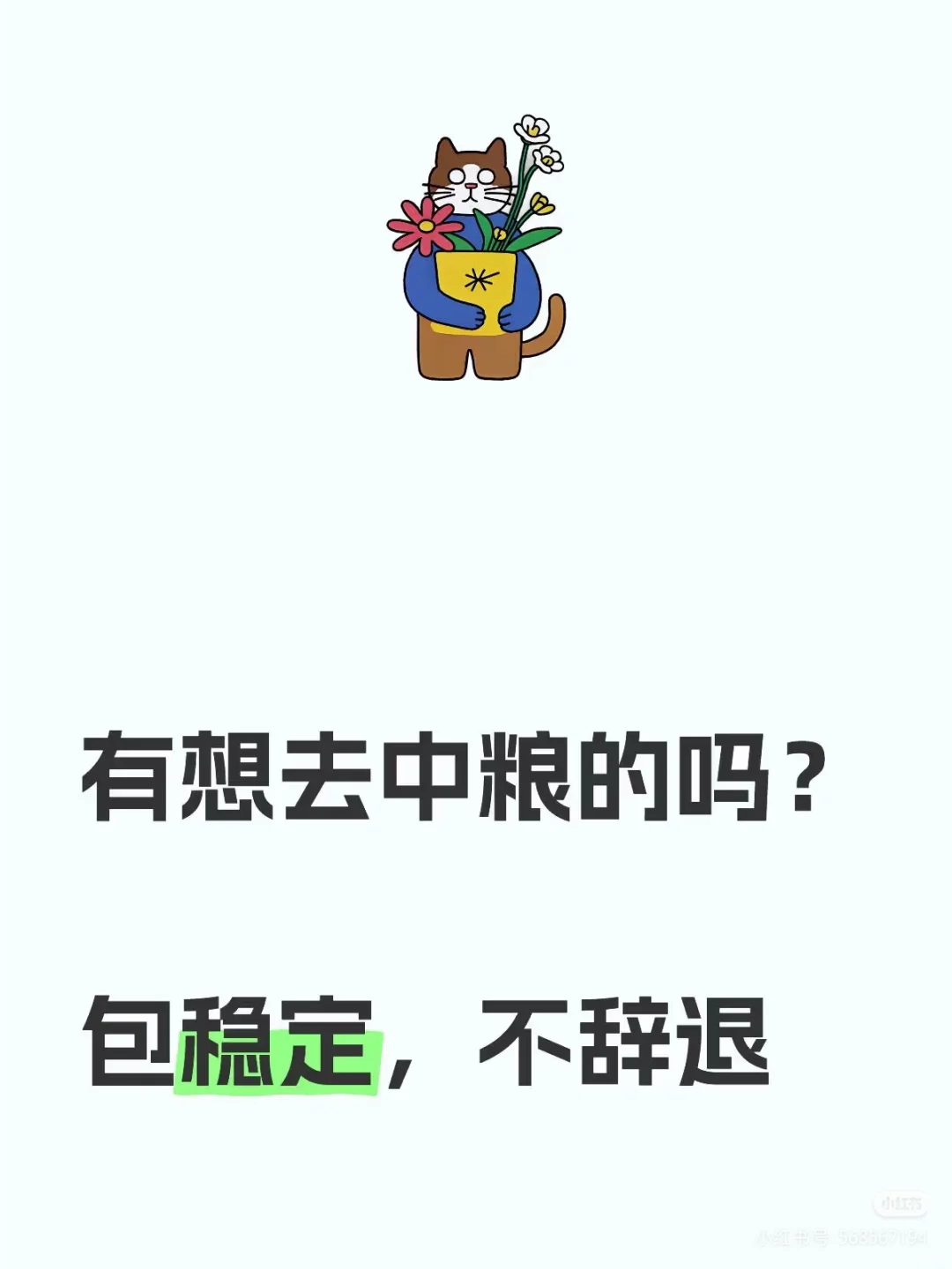 有想去中粮的吗？
