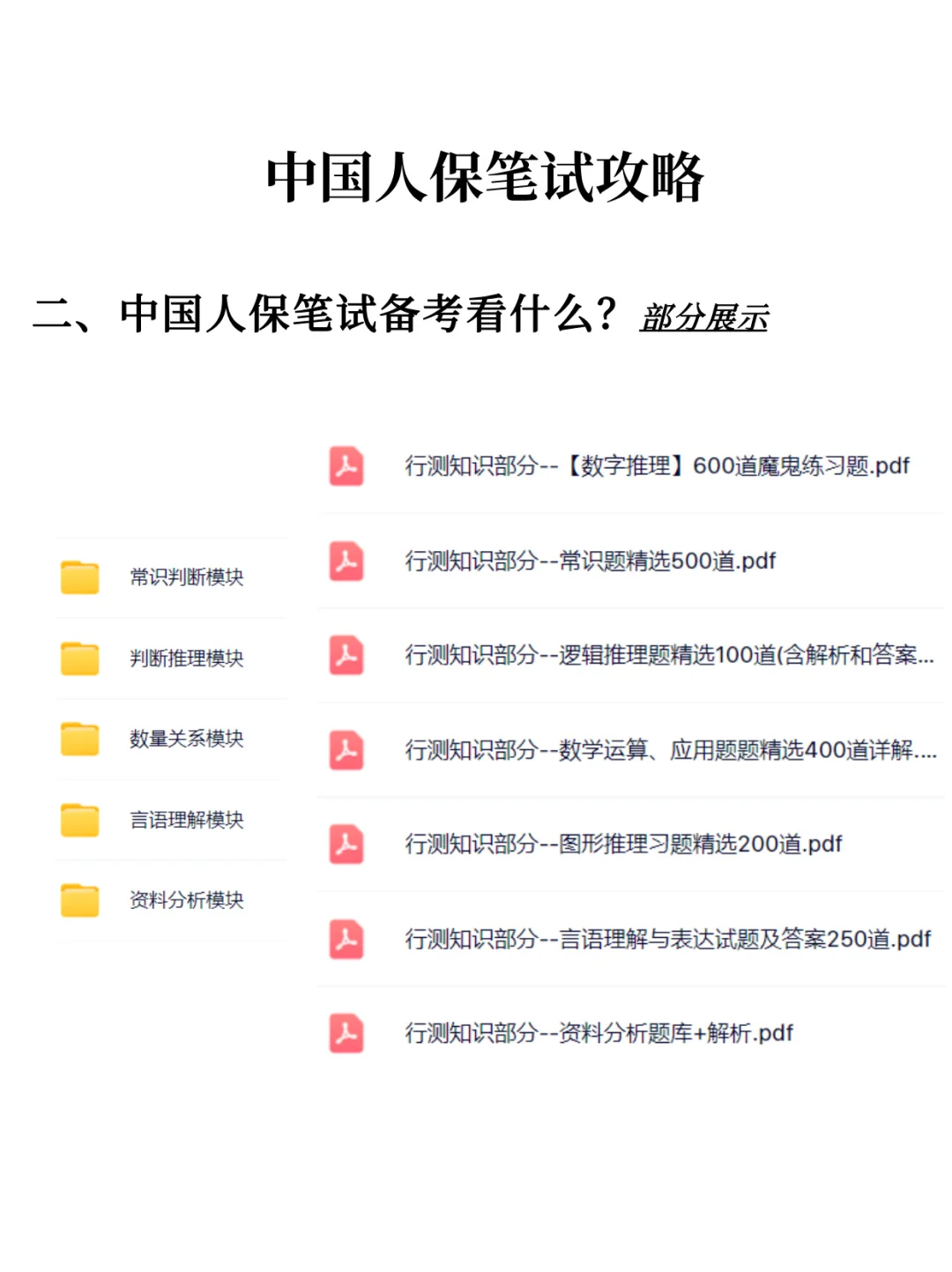 2026中国人保秋招笔试攻略