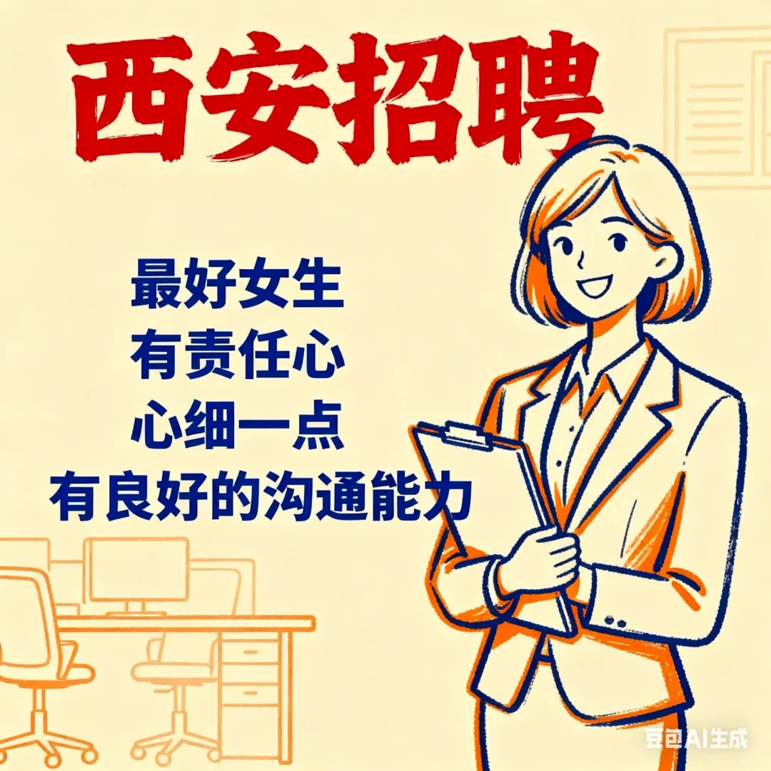 找工作贴，西安本地