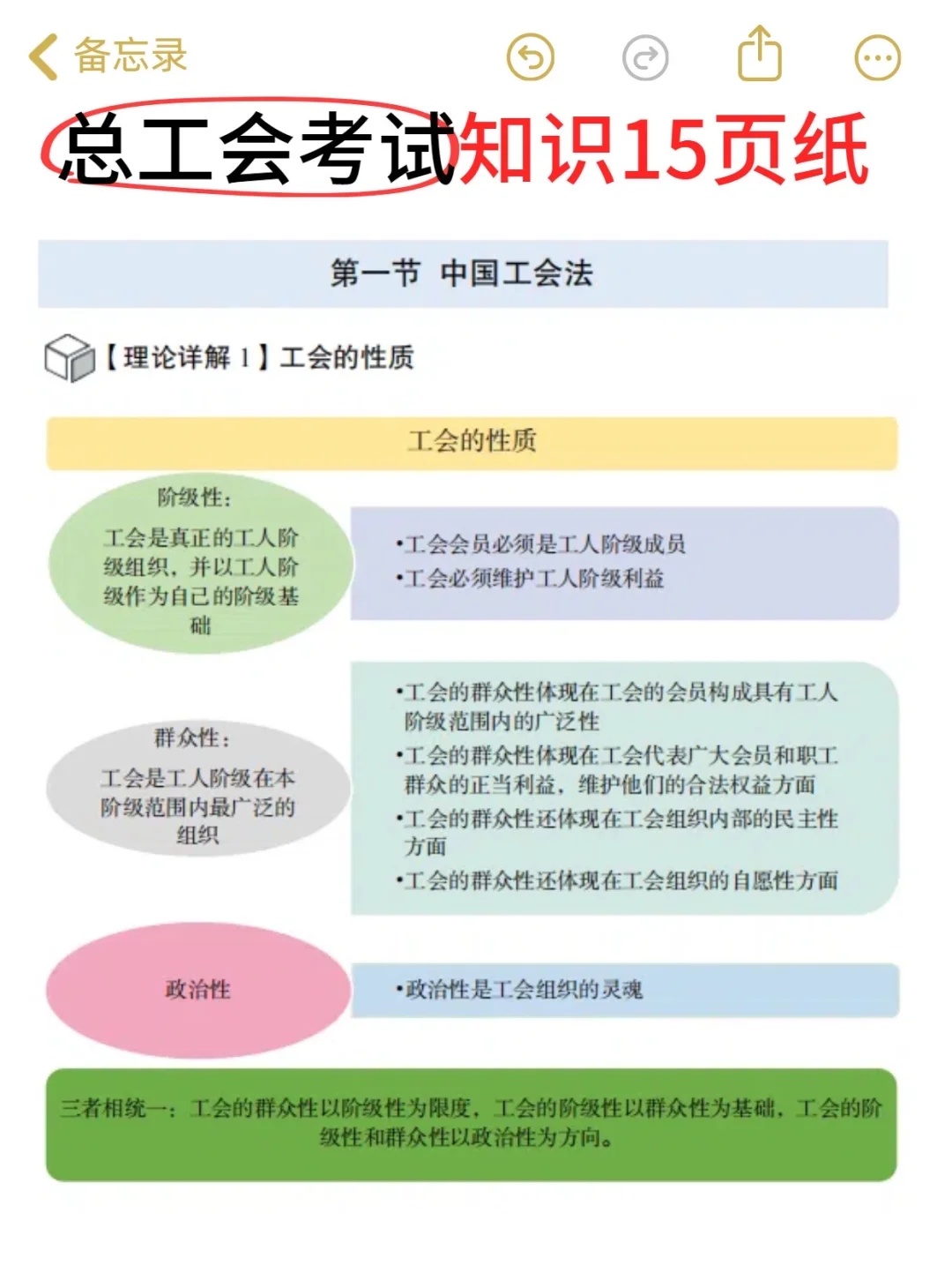 找到了！工会工作者必备100个，抓紧背了