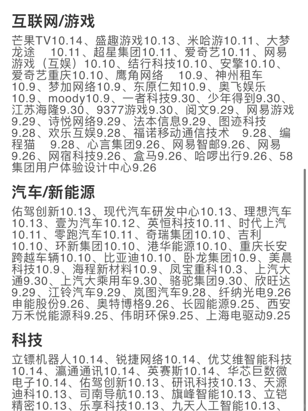 假如你10.14开始投秋招