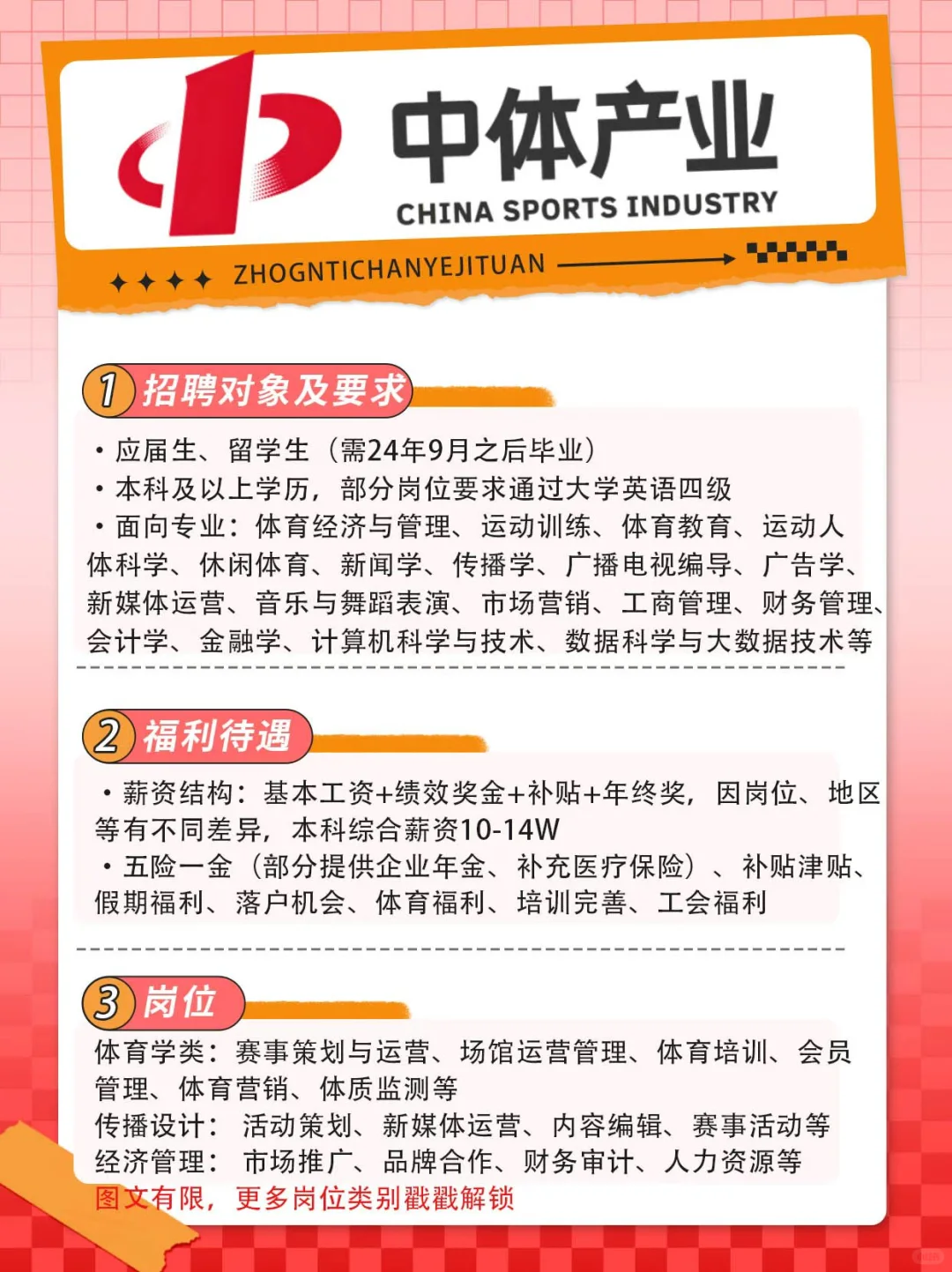中体产业集团25捞人计划预测来啦！