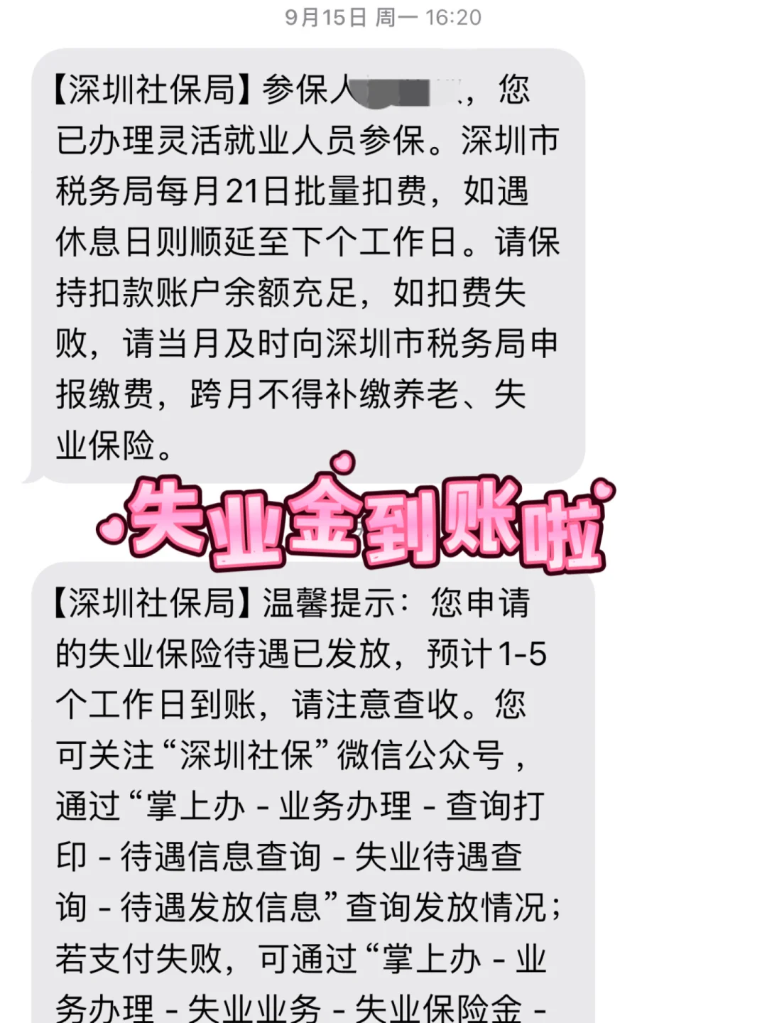 深圳失业金|手把手教你领💰陪娃（附详图）