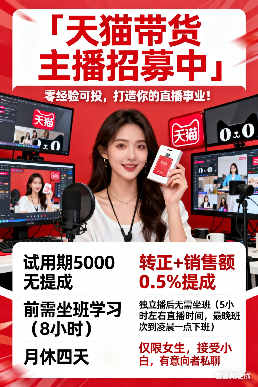 在直播间卖货，我来了！