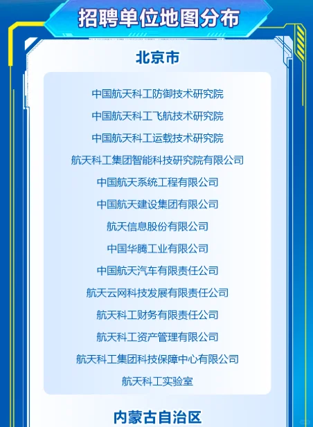 2026中国航天科工校园招聘公告