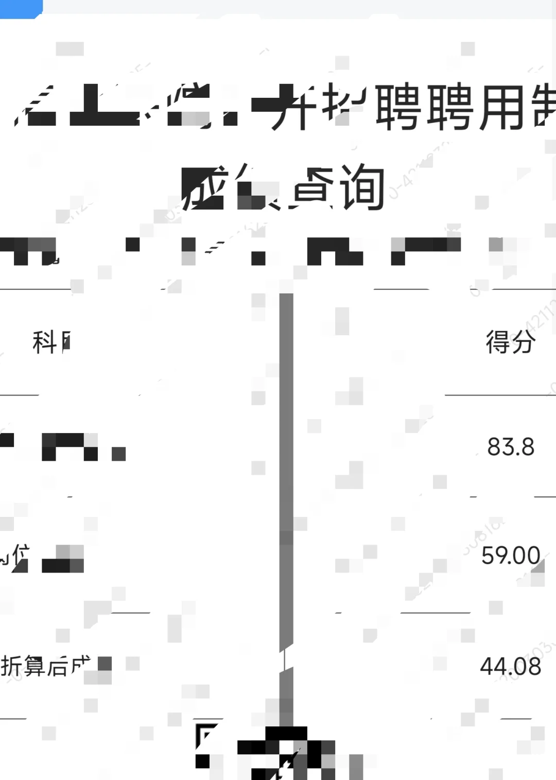 福建书记员进面失败……