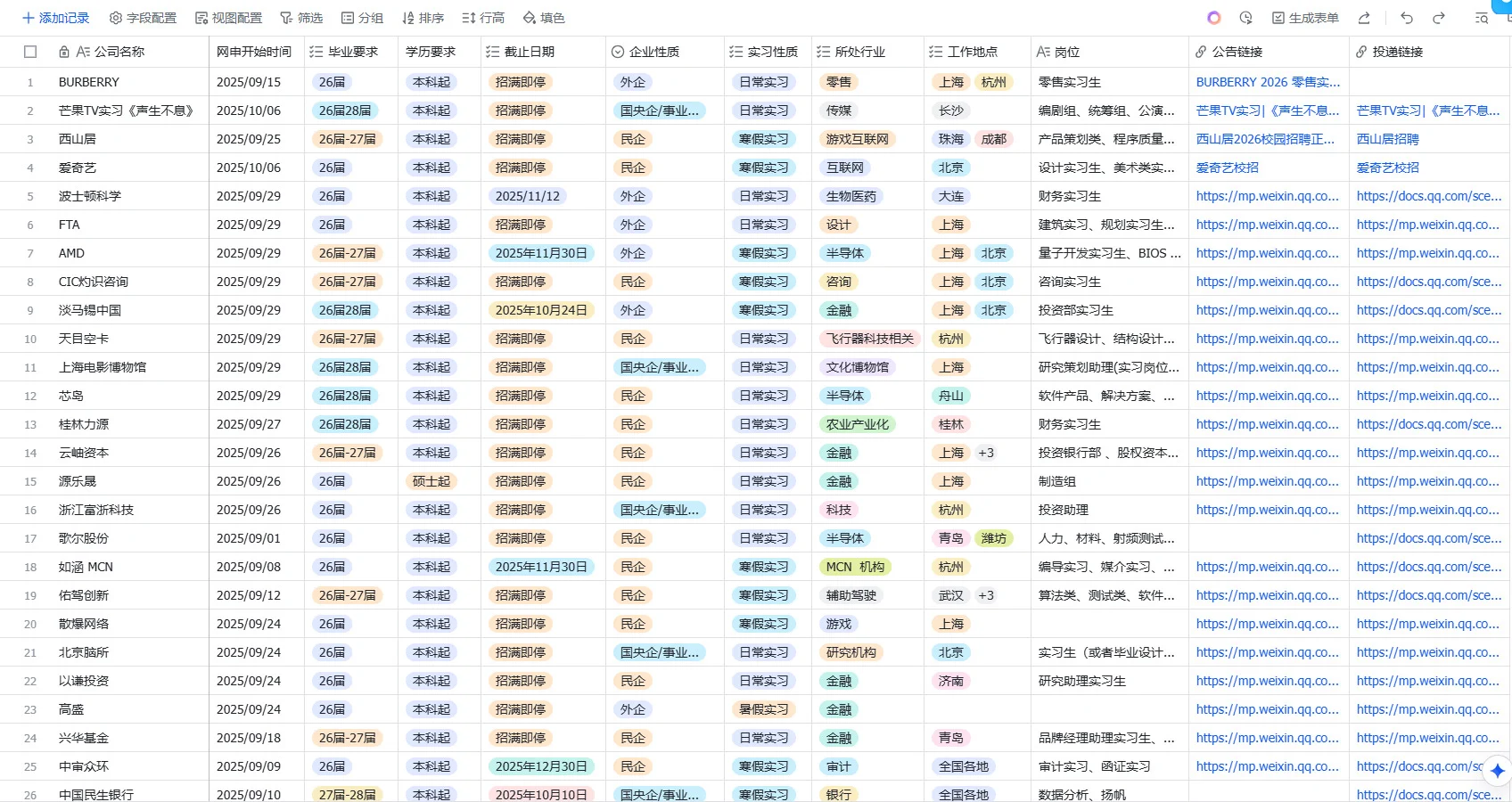 别再等啦！寒假实习岗都快被抢空了！