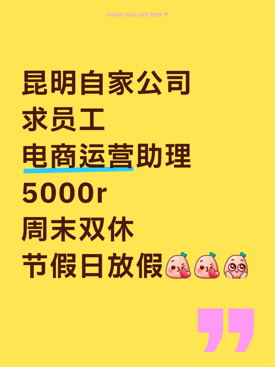 昆明双休运营