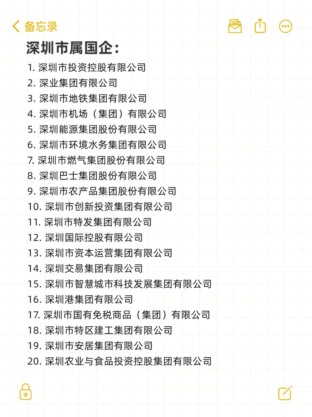 秋招一定要投的央国企一一深圳篇