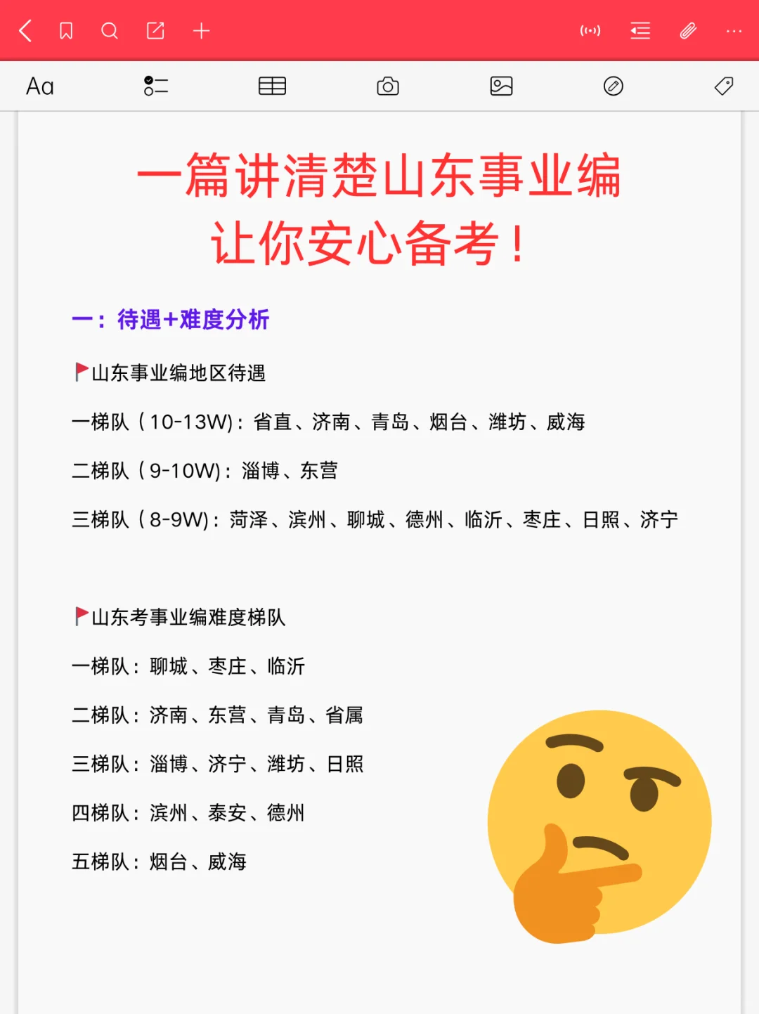 山东事业编，看这一篇就够了🤙
