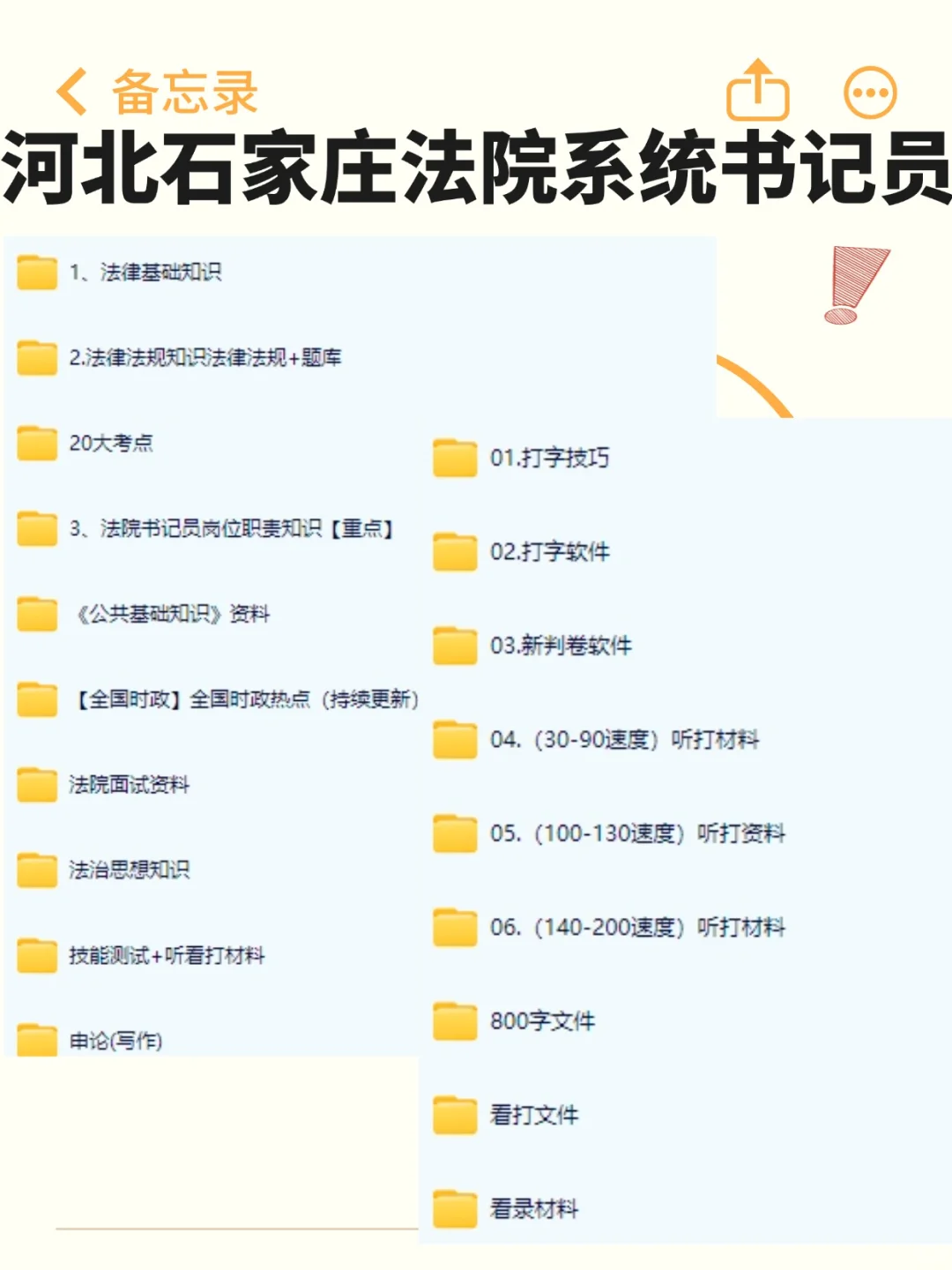 石家庄法院书记员考试 我来拯救你来了！