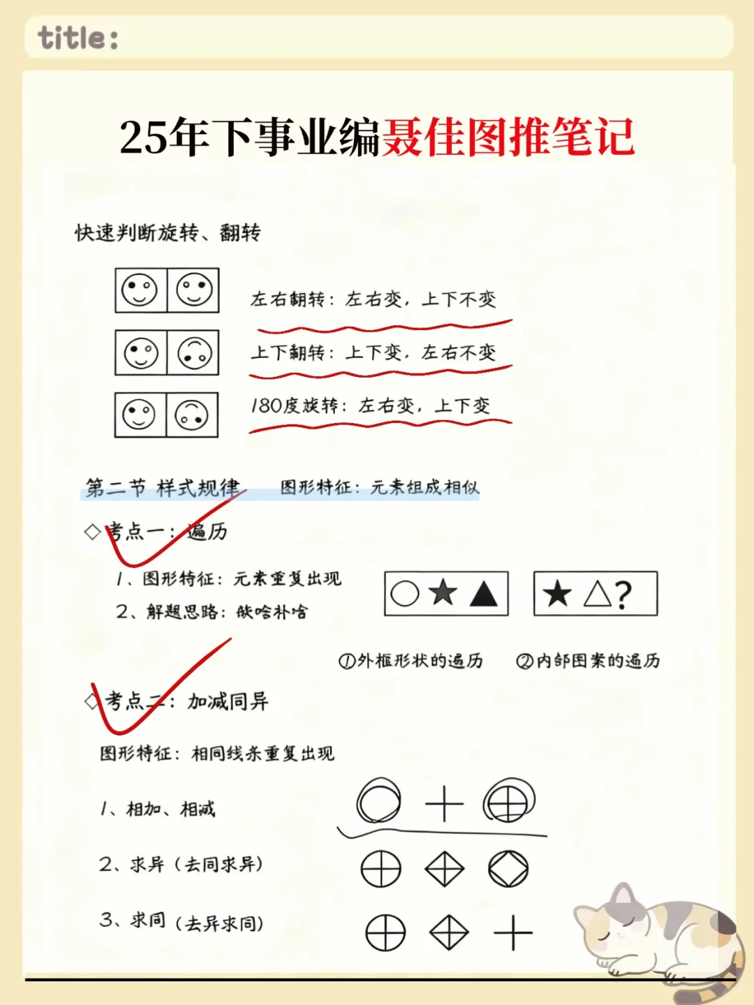 10.25事业编B类，无非考这些，快背吧
