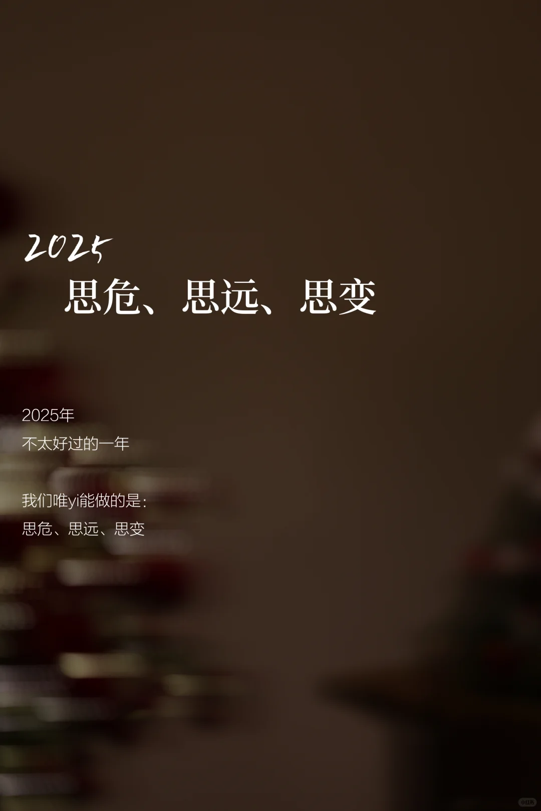 2025 | 思危、思远、思变