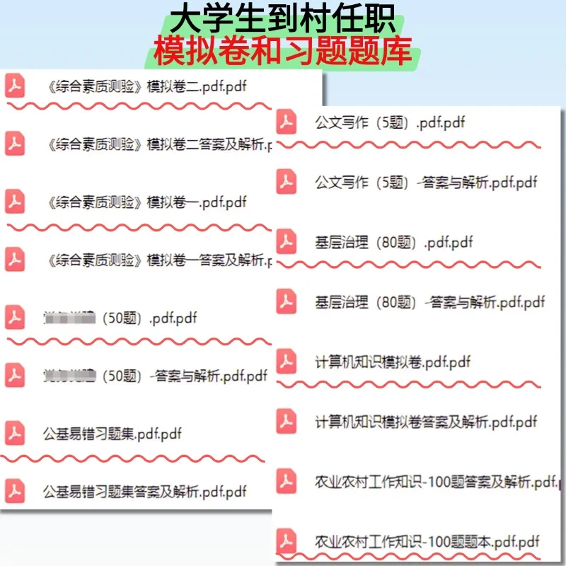 2025贵德县选聘大学生到村任职考试资料分享