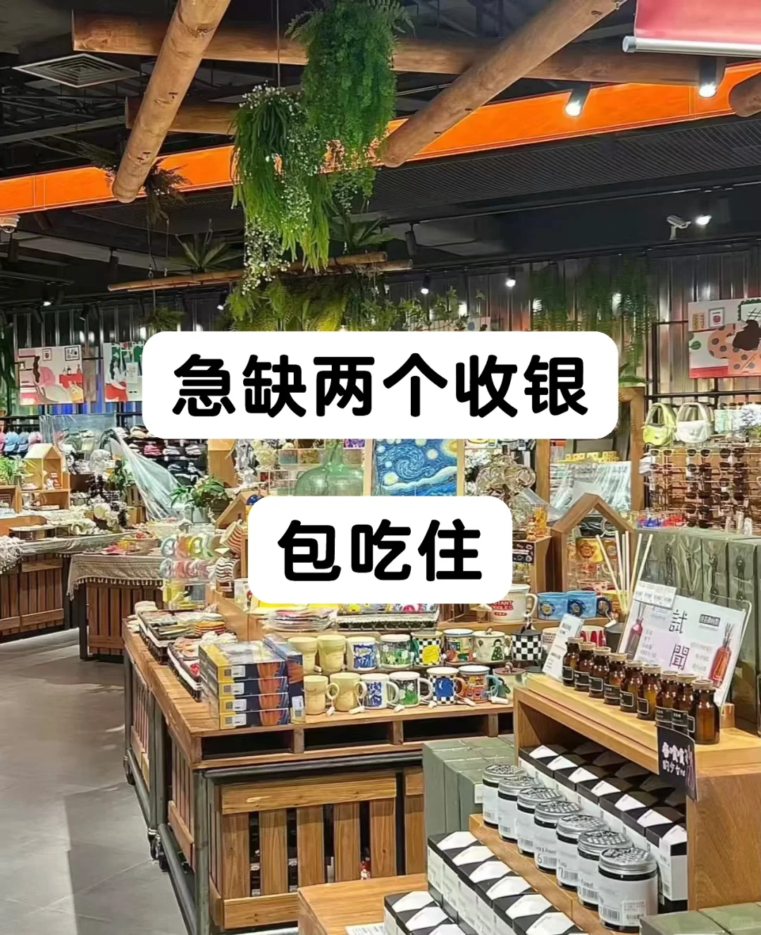 急缺两个收银🍭🍭🍭