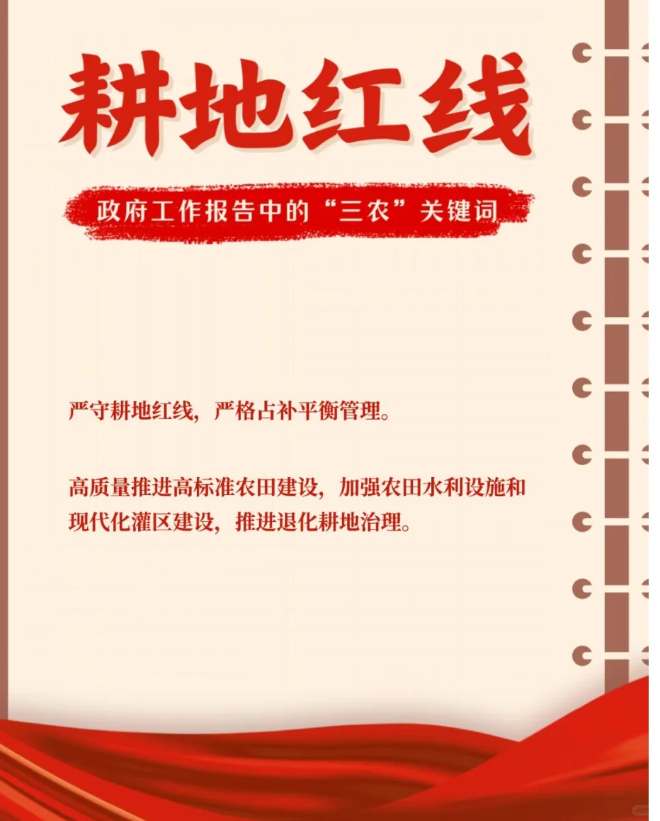 2025三农工作怎么干，政府工作报告划重点！