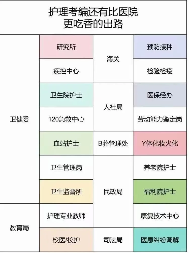 不想当护士了！姐玩命考上卫健委了✌️