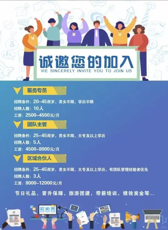 招聘双休岗 宝妈岗