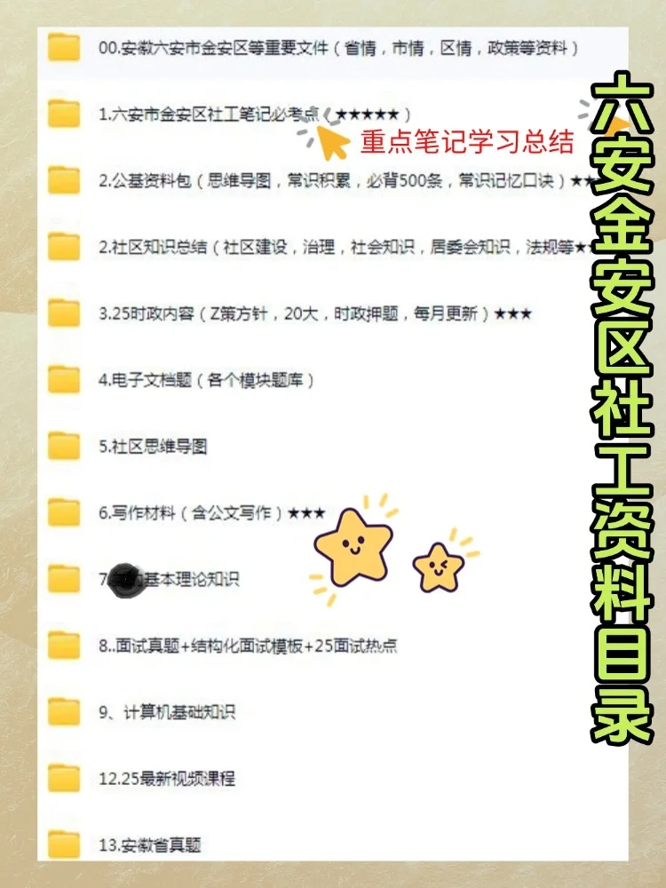 2025六安金安区社区工作者招聘考试攻略题库